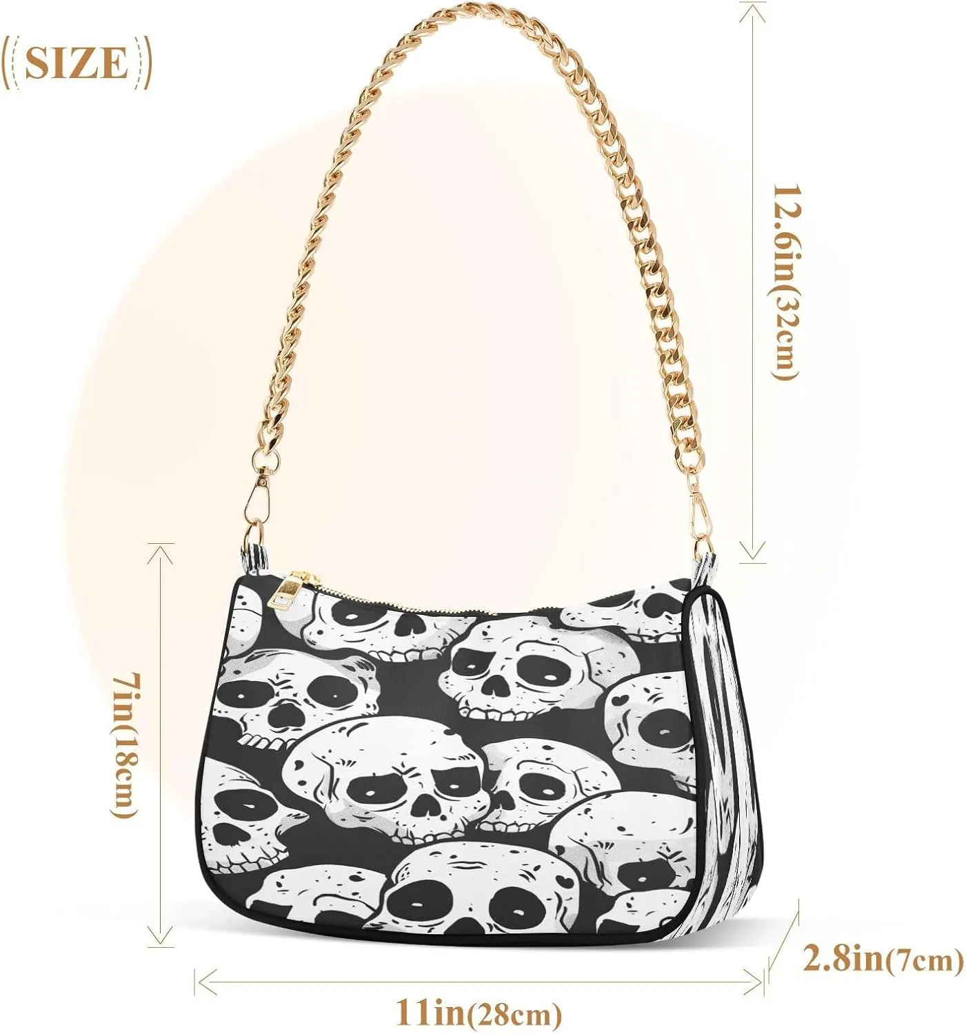 Palm Trees Blue Mini Bag, Crossbody Bags