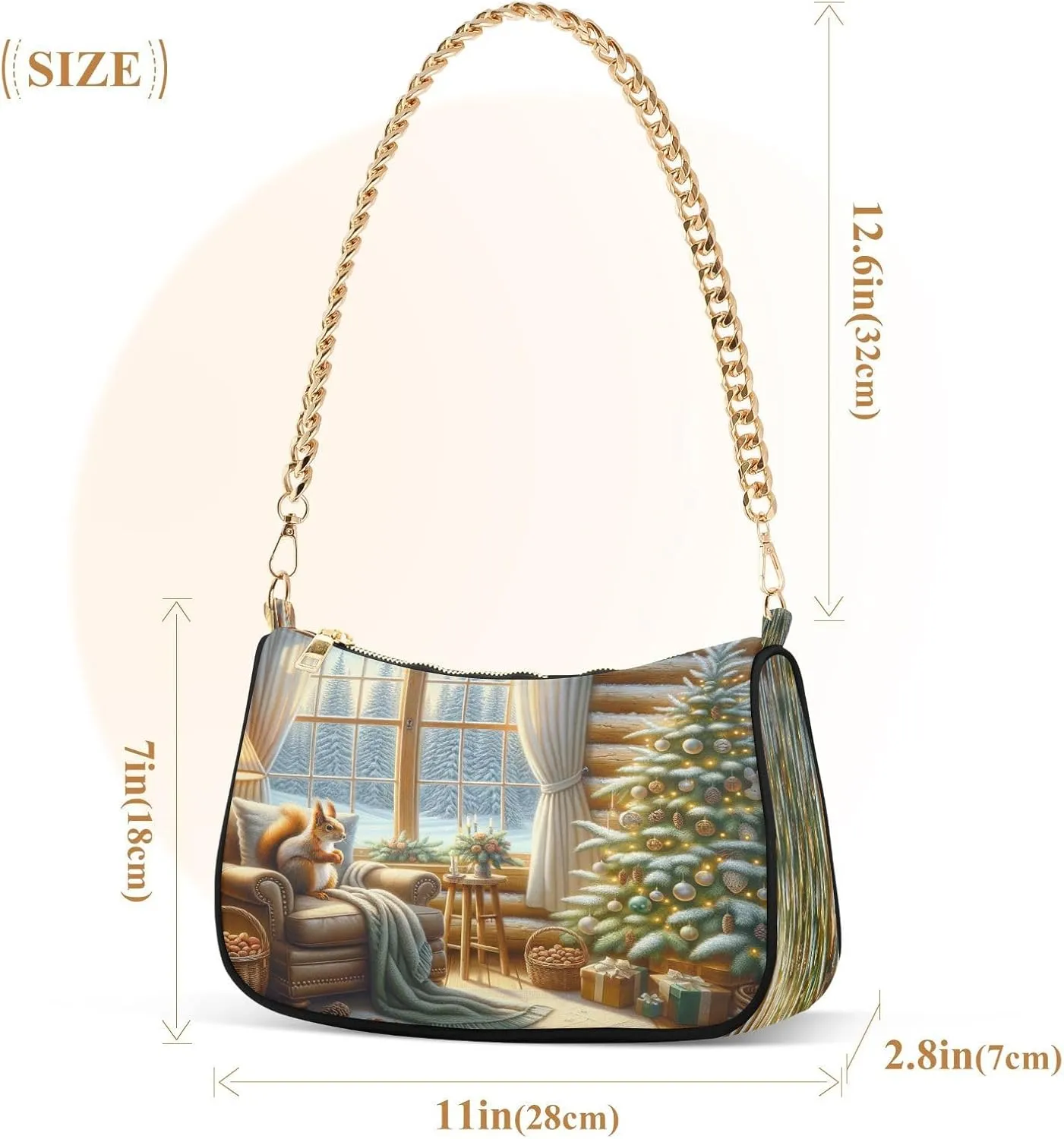 Palm Trees Blue Mini Bag, Crossbody Bags