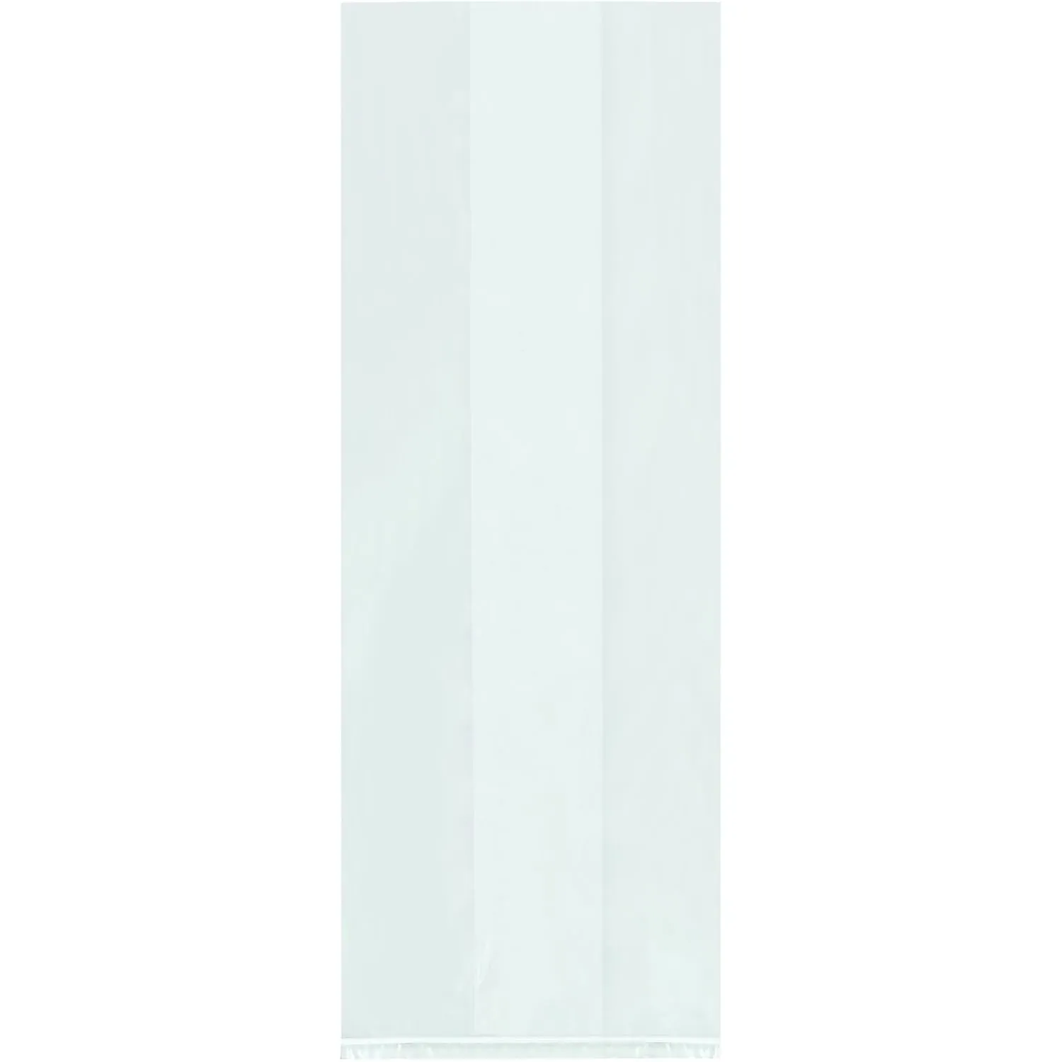 Partners Brand PPBG111 Gusseted Polypropylene Bags 1.5 Mil, 3 1/2" x 2" x 7 1/2", Clear (Pack of 2000)