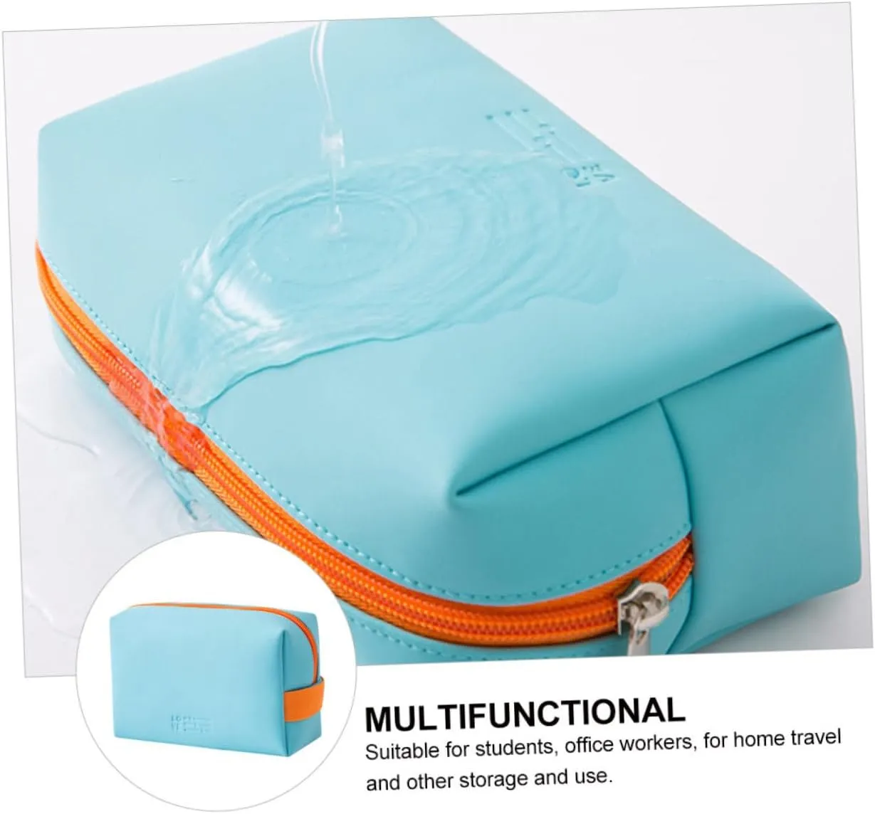 Pcs Cute Cosmetic Bag Quilted Makeup Travel Bag for Women Double Layer Mini Storage Pouch Portable Makeup Handbag Mirror for Travel Vacation Business Trip