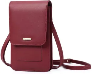 Peacocktion Small Crossbody Bags for Women, Travel Cell Phone Cross Body Purses with Card Slots