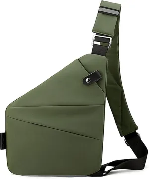 Peak Carry Slim Bag for women, The Slim Carry Sling Bag, Mineneat Anti Theft Travel Cross Body Personal Flex Bag