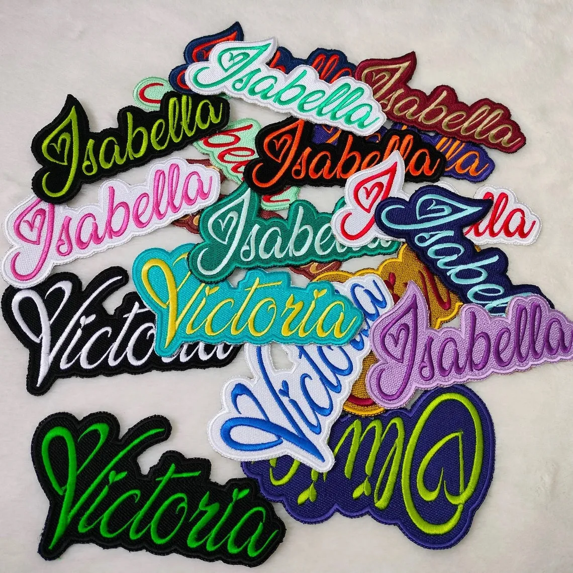 Personalized name patch, Custom name patch, Name Tag, Iron on Patch, For Backpacks