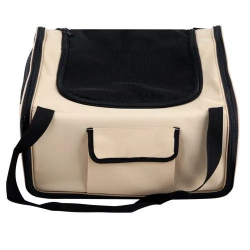 Pet Carrier Dog Car Booster Seat Travel Bag * Beige *3 Sizes