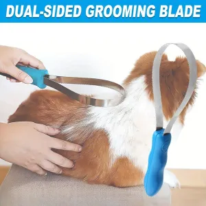 Pet Grooming Brush Cat Dog Shedding Comb Fur Remover Cleaner Tool Hair De-Shed