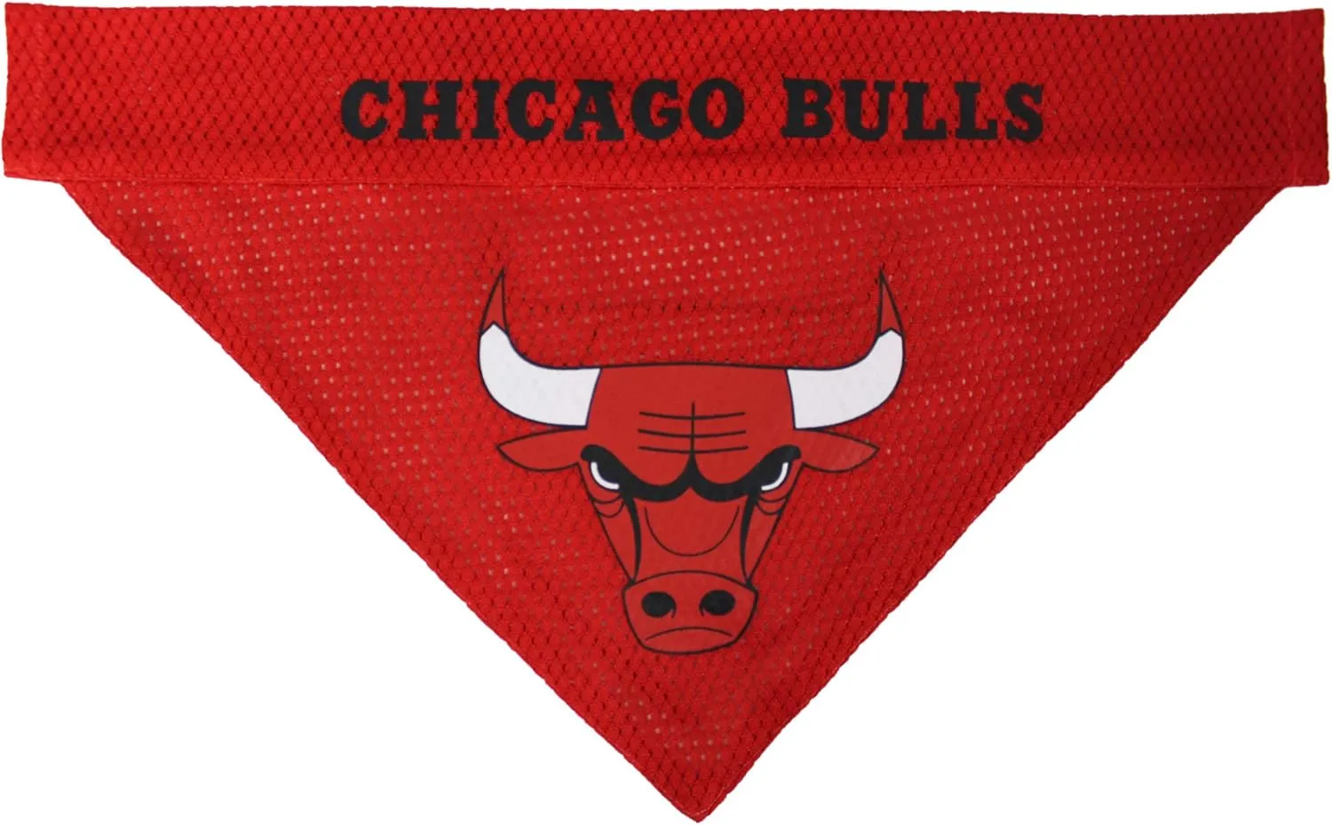 Pets First NBA Dog Bandana - Chicago Bulls Reversible Pet Bandana. 2 Sided Home & Away Sports Bandana with a PREMIUM Embroidery TEAM Logo, Large/X-Large