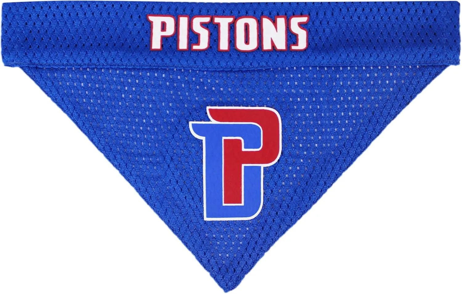 Pets First NBA Dog Bandana - Detroit Pistons Reversible Pet Bandana. 2 Sided Home & Away Sports Bandana with a PREMIUM Embroidery TEAM Logo, Small/Medium