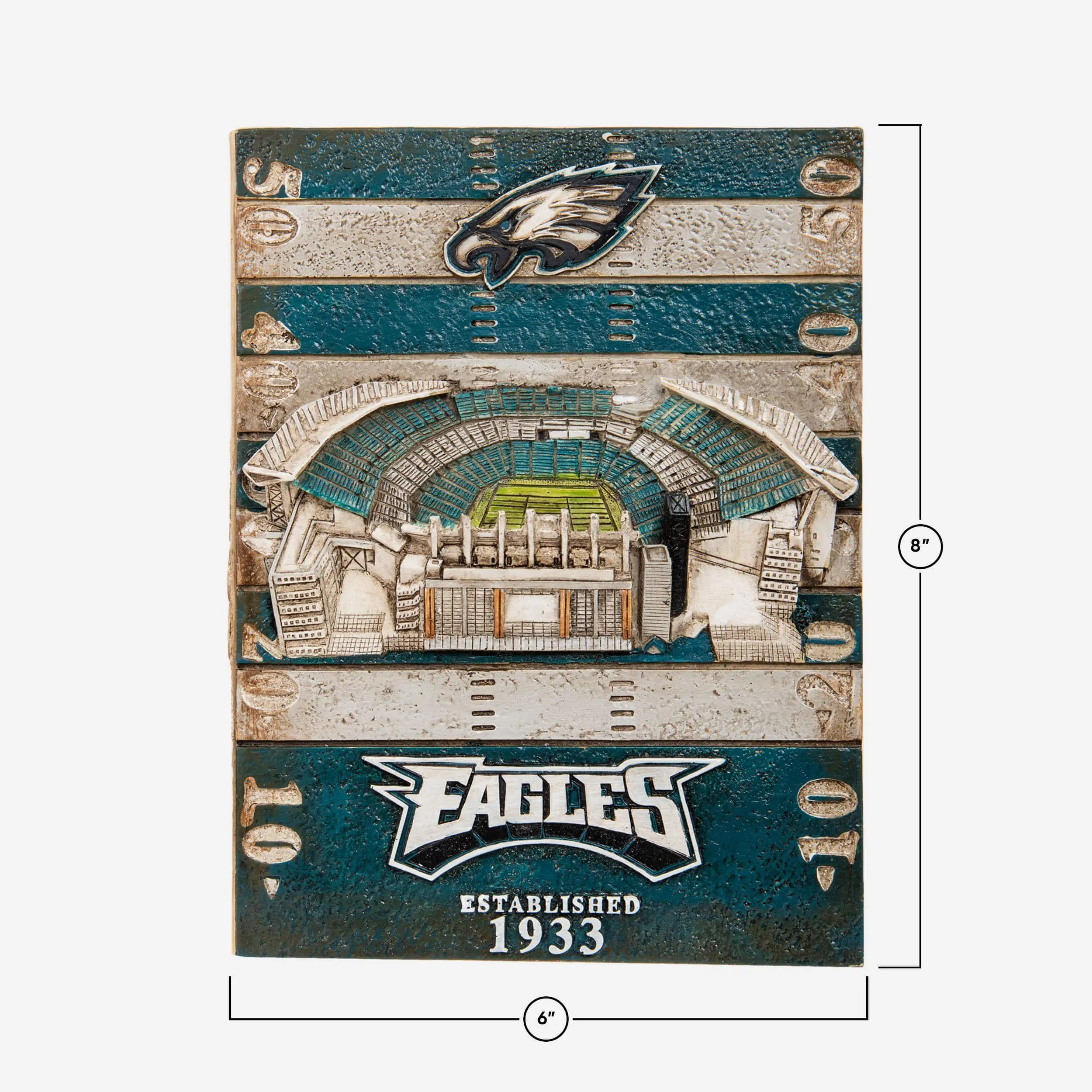 Philadelphia Eagles Lincoln Financial Field Stadium Wall Plaque