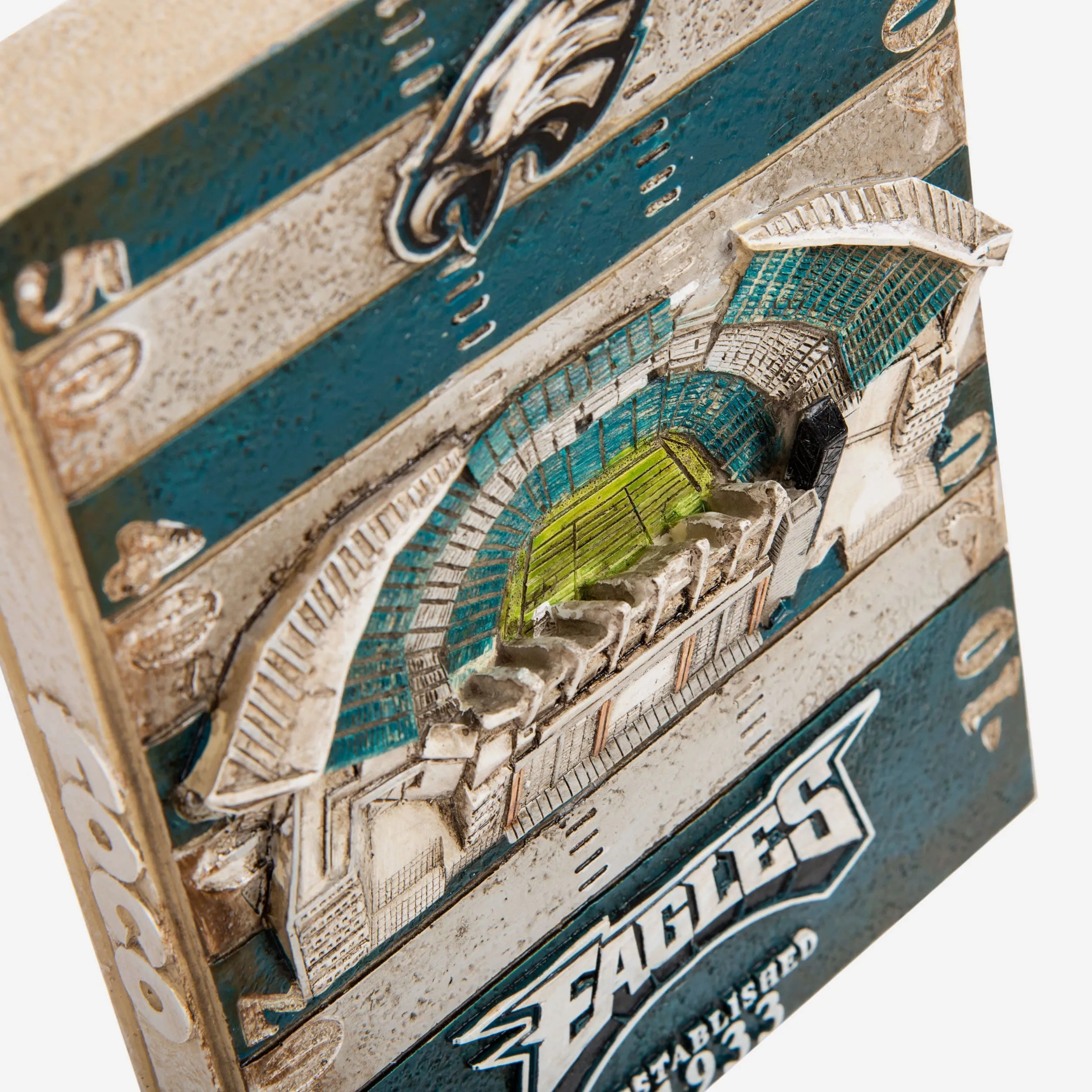 Philadelphia Eagles Lincoln Financial Field Stadium Wall Plaque