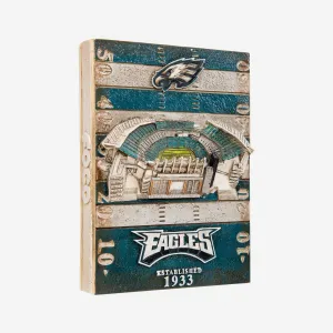 Philadelphia Eagles Lincoln Financial Field Stadium Wall Plaque