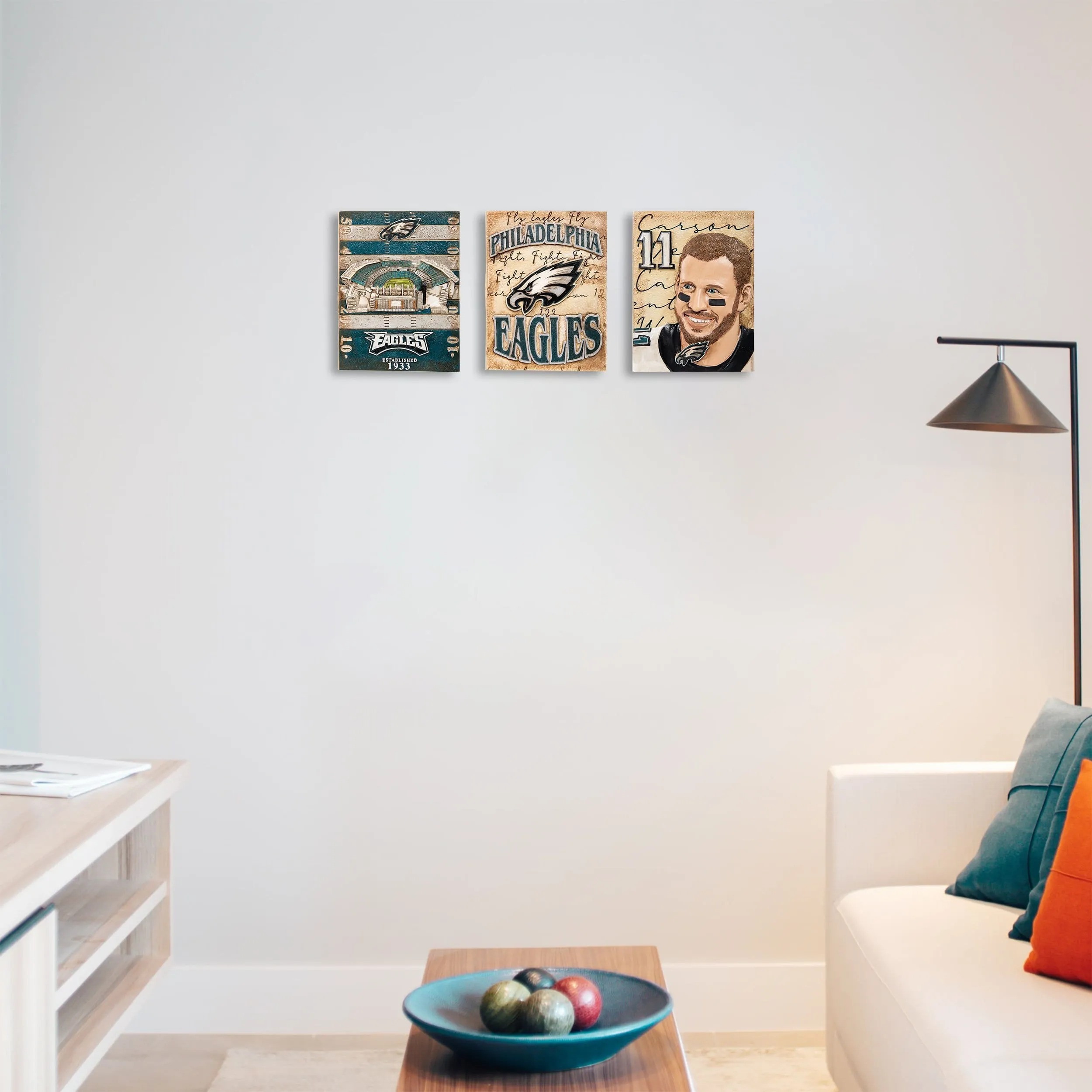 Philadelphia Eagles Lincoln Financial Field Stadium Wall Plaque