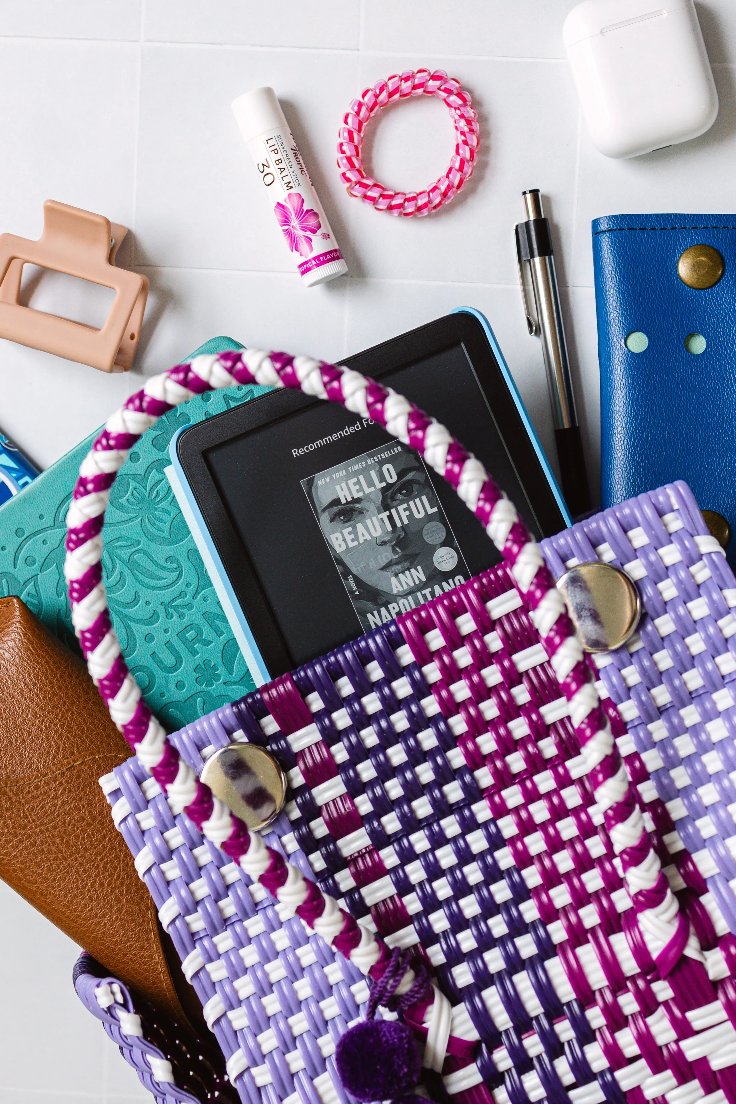 Plum Purple Mini Purse