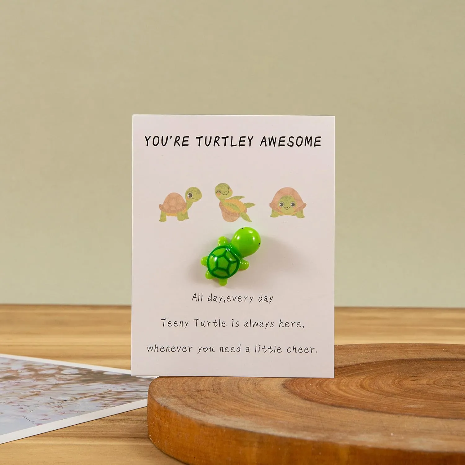 Pocket Penguin Hug, Penguin Gift, Penguins Small Hug, Encouraging Gifts, Comfort Gifts, Get Well Soon Gift, Mini Penguin Toy Decoration (Turtle)