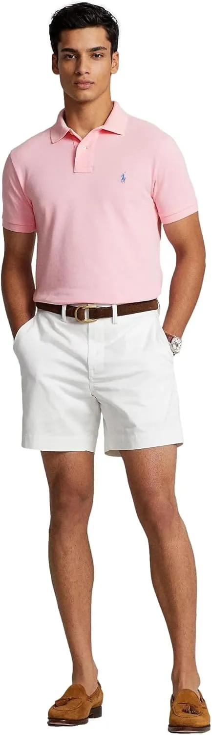 POLO RALPH LAUREN Men's Custom Slim Fit Iconic Mesh Polo
