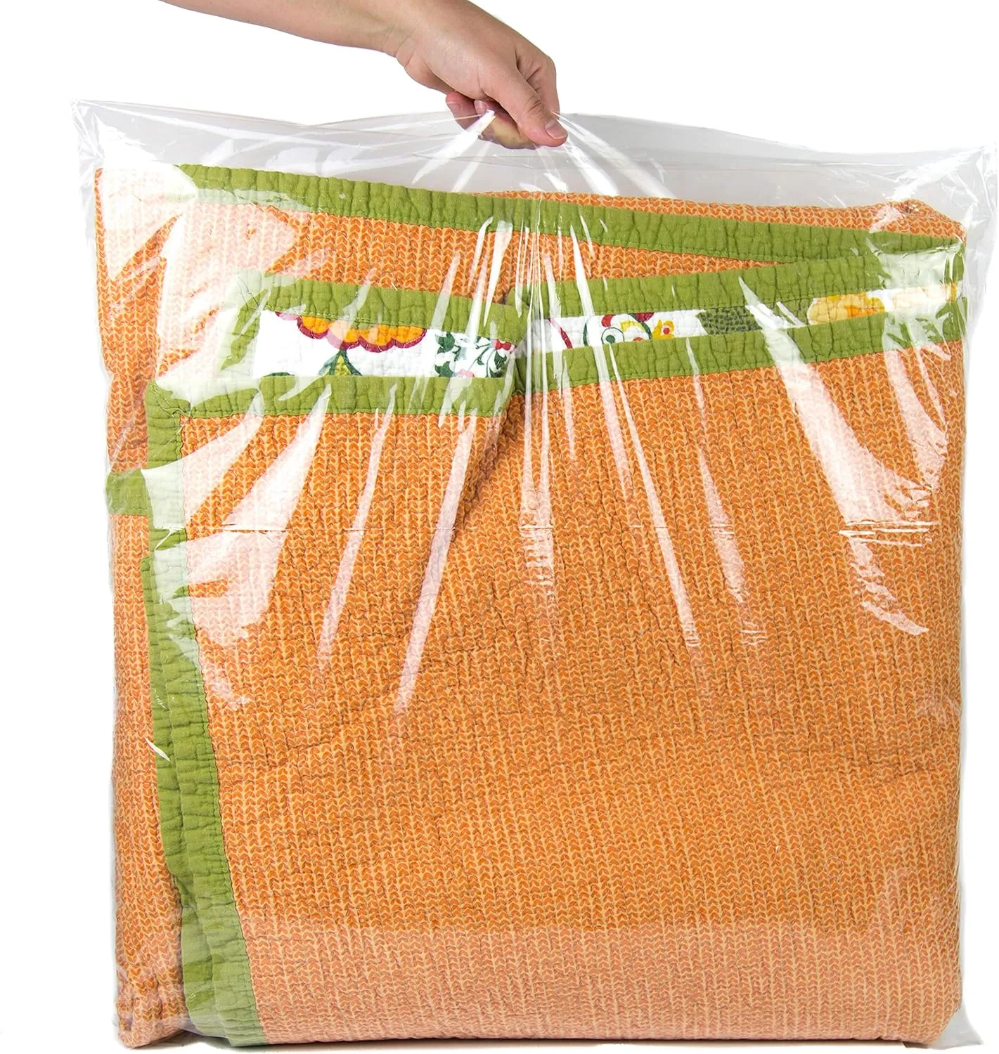 Poly Bags with Suffocation Warning 16x22, 20x24, 24x28 - X-Large Combo Pack of 150 (50 each size) - Clear Poly Bags by Retail Supply Co - Resealable