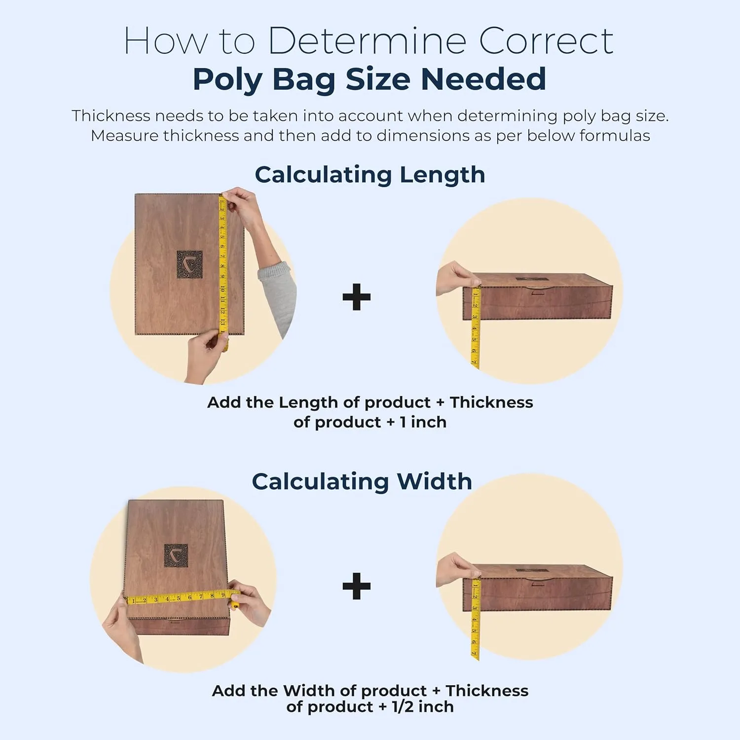 Poly Bags with Suffocation Warning 16x22, 20x24, 24x28 - X-Large Combo Pack of 150 (50 each size) - Clear Poly Bags by Retail Supply Co - Resealable
