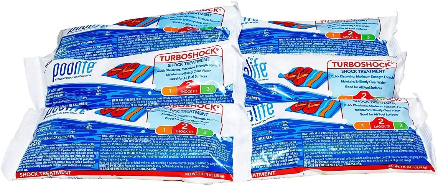POOLIFE Turbo Shock 1 Lbs Bags (6)