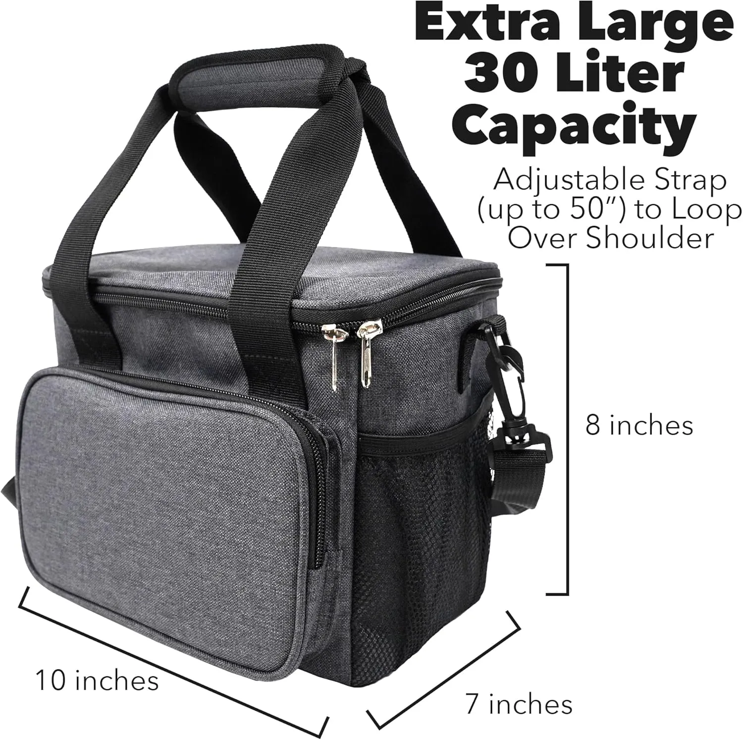 Popfunk Harry Potter Hogwarts Alumni Crest Soft Insulated Cooler Bag, Large Lunch Bag, Lightweight, Thermal and Reusable for Office, Picnic, Beach
