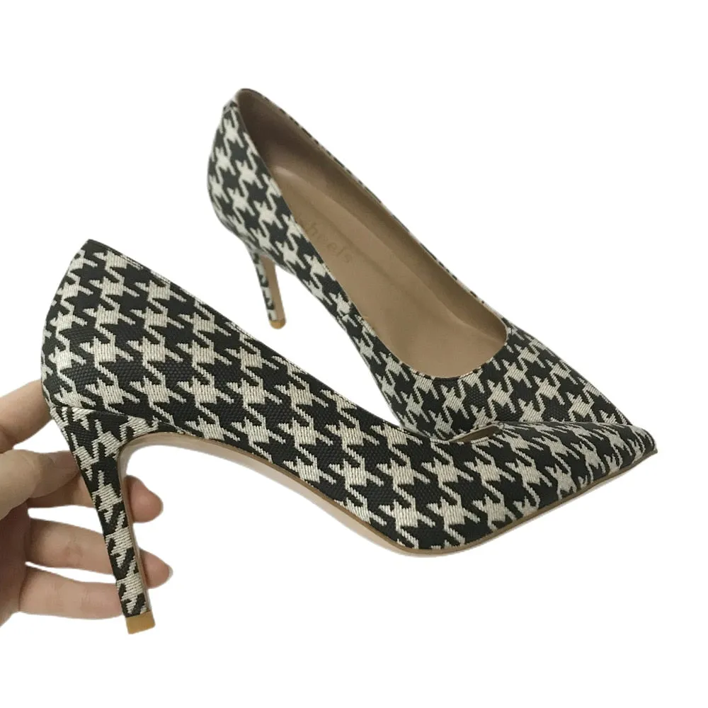 Popular Pointed Toe Shoes with Match Bags 2 types Of Shoulder Straps