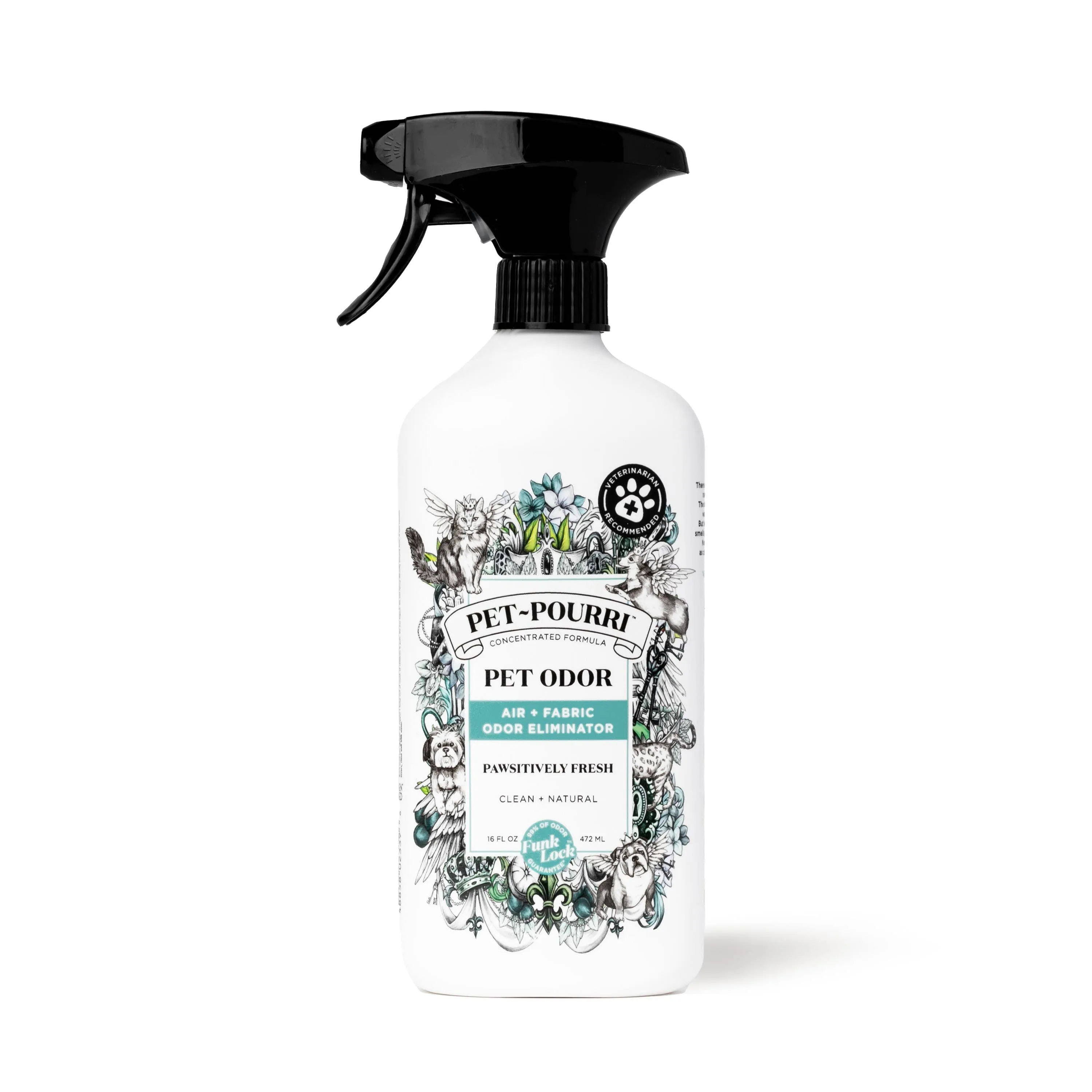 ~Pourri - Pet~Pourri Pawsitively Fresh Air   Fabric Odor Eliminator 16 oz