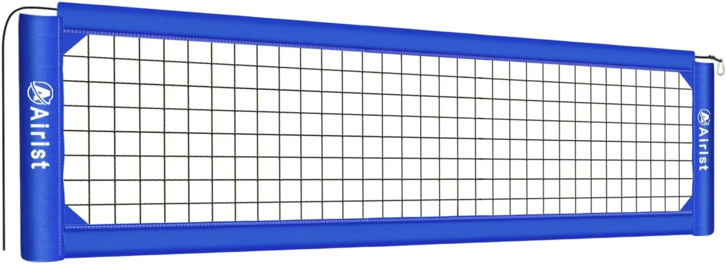 Professional Heavy Duty Volleyball Net Set Replacement Nets，32x3FT Portable Volleyball net Equipped with high Strength Nylon Rope (net only)