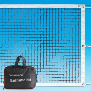 Professional Portable Badminton Net - 20FT X 2.5FT, Ideal for Backyard, Beach, Schoolyard & Competition, Includes Carrying Bag