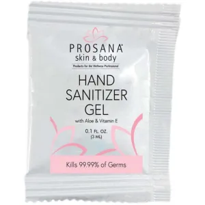 Prosana Hand Sanitizer Gel Packet / 0.1 fl. oz. - 3 mL.