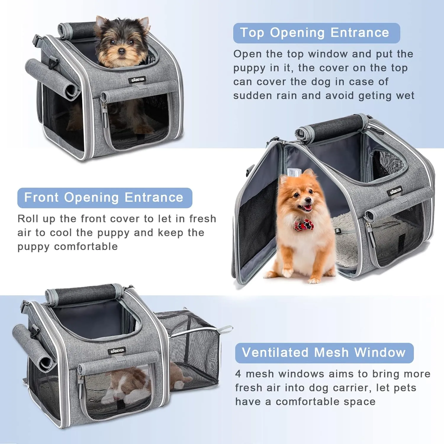 PupPack™ Pro – Bike Carrier for Small Pets