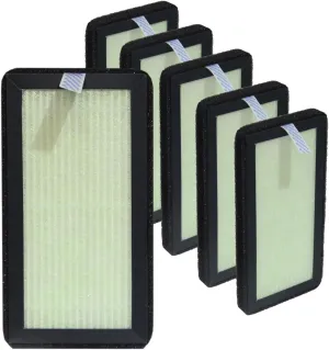 PUREBURG Replacement True HEPA Filter Compatible with Dr.Brown's All-in-One Bottle Dryer Advanced,6-Pack