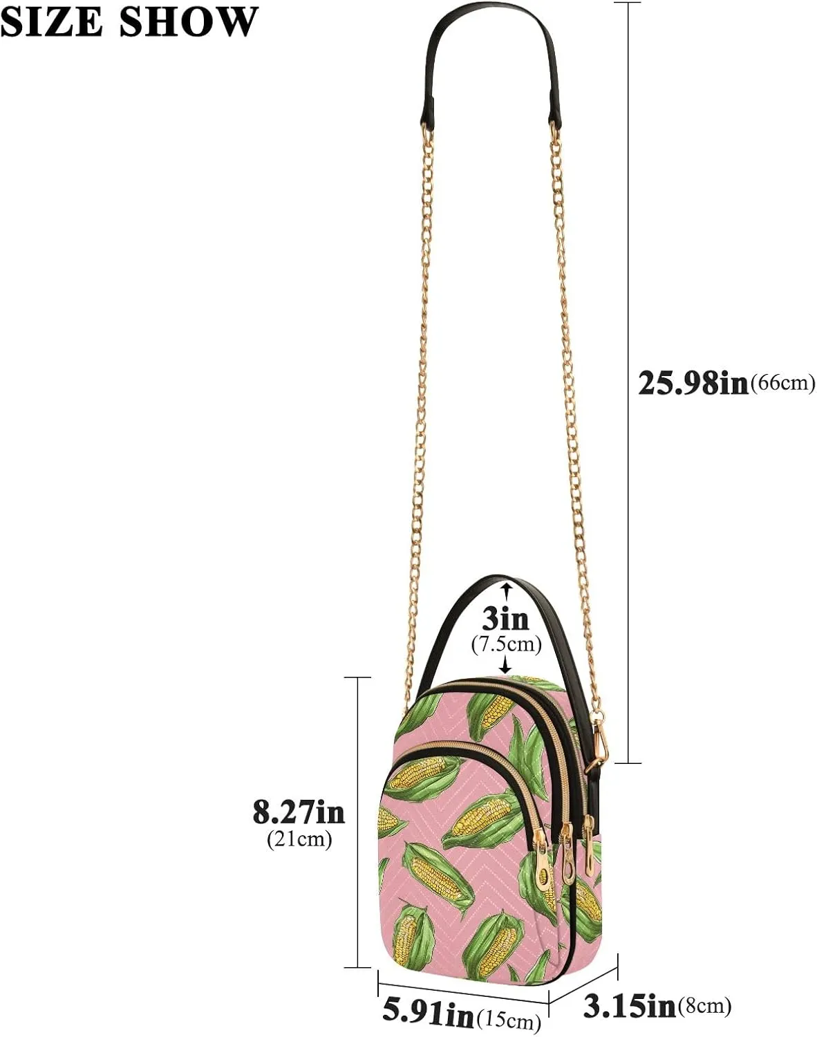 Quilted Shoulder Bags for Women Phone Bag