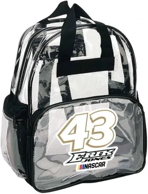 R and R Imports NASCAR Erik Jones Clear View Backpack
