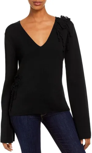 Rebecca Taylor Slim V-Neck Pullover