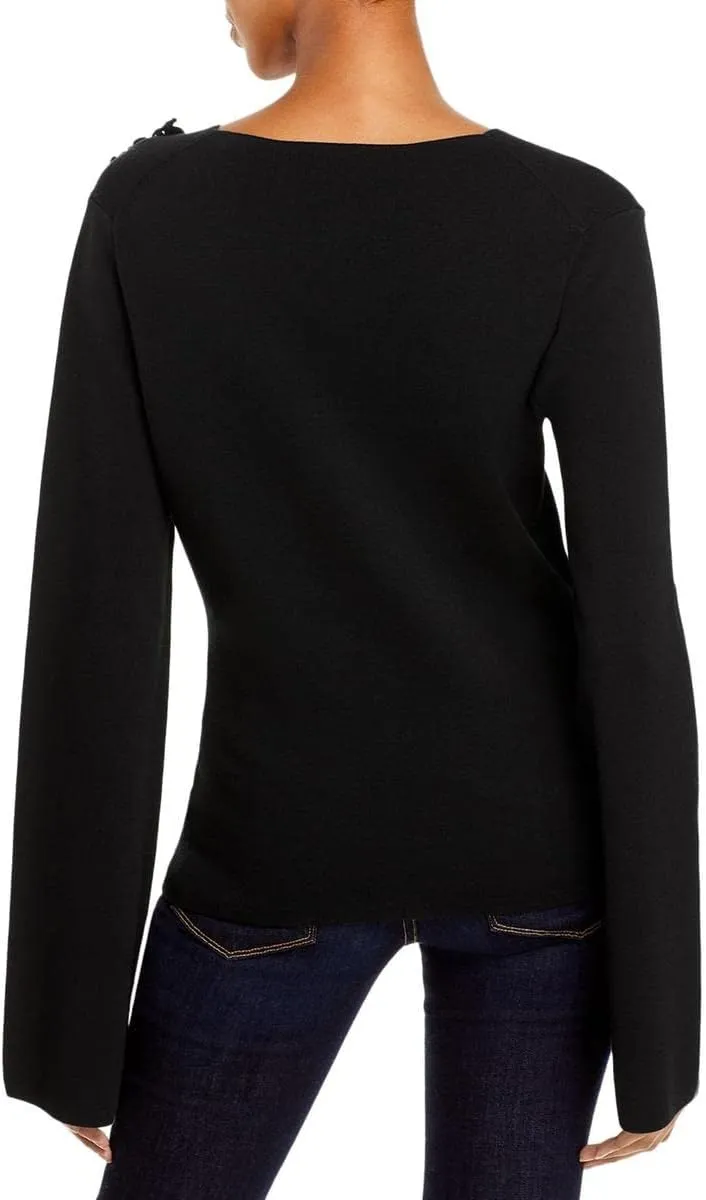 Rebecca Taylor Slim V-Neck Pullover