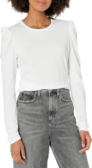 Rebecca Taylor Women's Ruched Long Sleeve Top