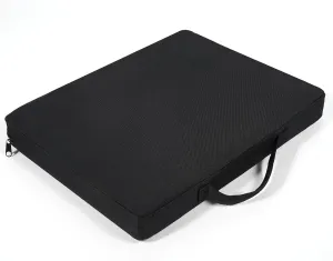 REDCAMP Portable Stadium Seat Bleacher Cushion, High Back Ground Chair/Blackless Extra Thick Stadium Cushion for Bleachers, Water Resistant