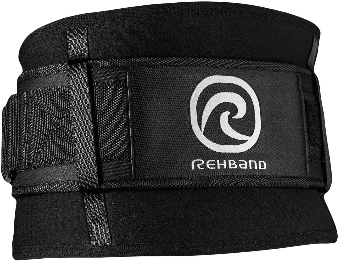 Rehband X-RX Back Support, Heavy Weightlifting Support 7mm Neoprene, 2-in-1 Back Support with Integrated Lifting Belt for Heavy Weight Lifting Workouts