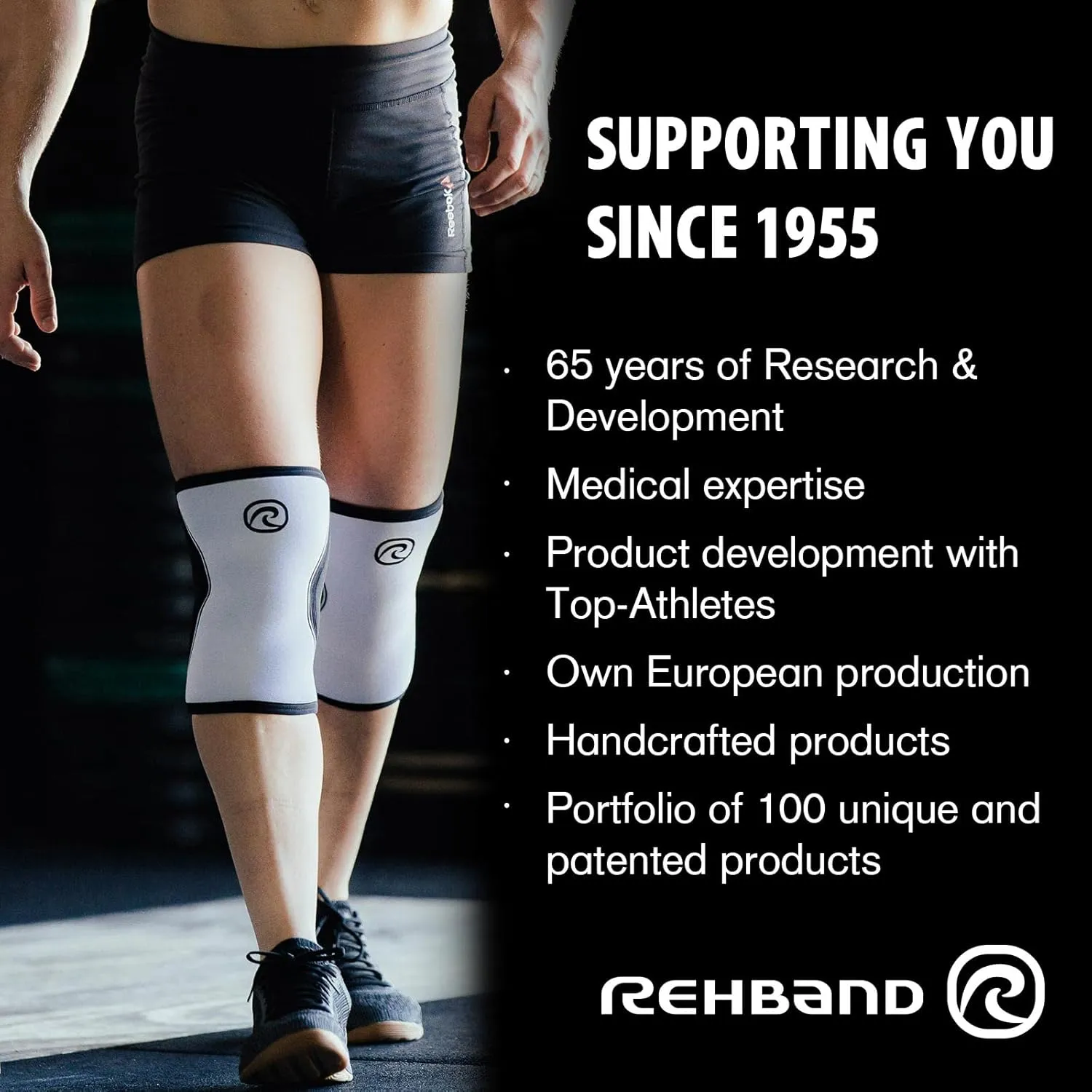 Rehband X-RX Back Support, Heavy Weightlifting Support 7mm Neoprene, 2-in-1 Back Support with Integrated Lifting Belt for Heavy Weight Lifting Workouts
