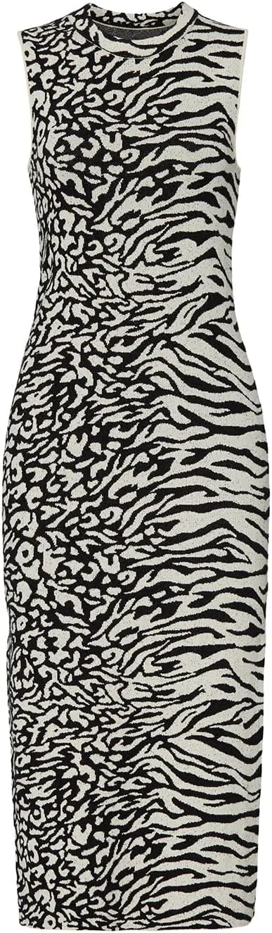 Rent The Runway Pre-Loved Animal Mix Dress