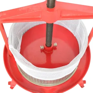 Reusable Mesh Bags for 2.38 Gal/3.17 Gal Cross-beam Fruit Wine Press, 2 Pack Washable Filter Bag for Straining Food/Nut/Milk/Fruit Wine Juice