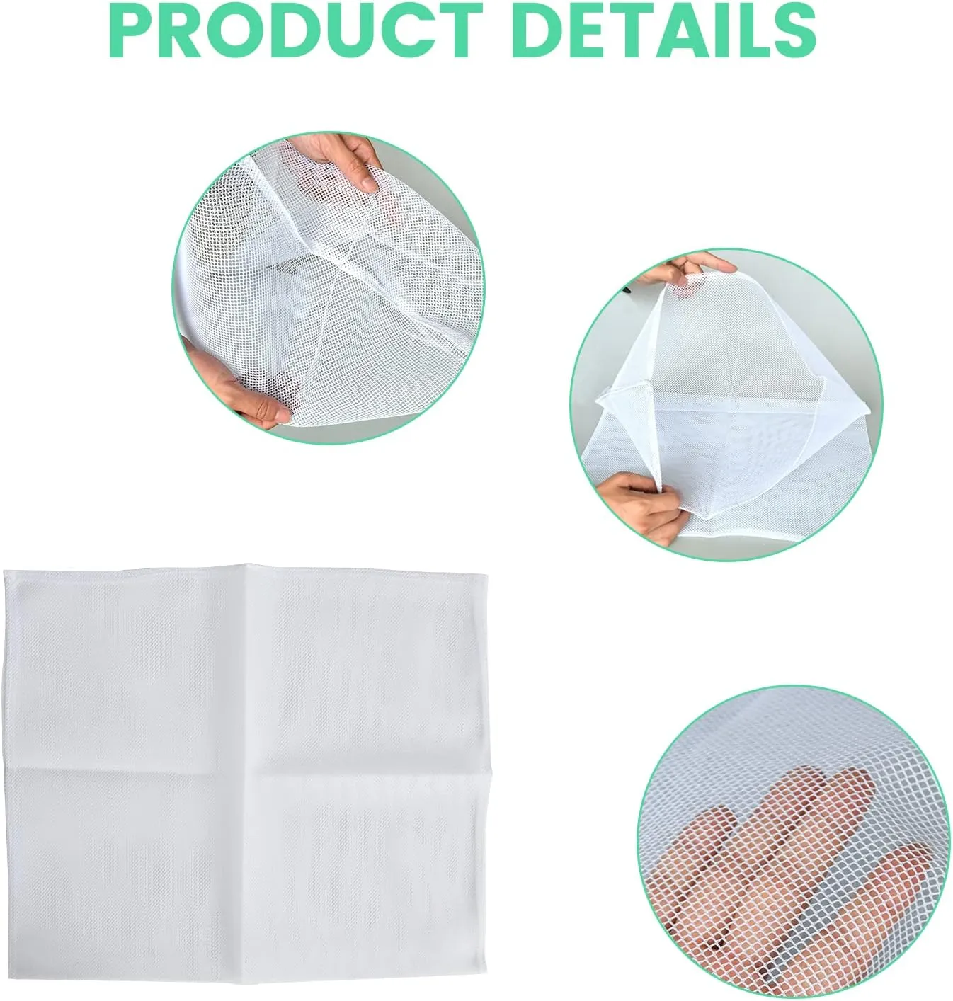Reusable Mesh Bags for 2.38 Gal/3.17 Gal Cross-beam Fruit Wine Press, 2 Pack Washable Filter Bag for Straining Food/Nut/Milk/Fruit Wine Juice
