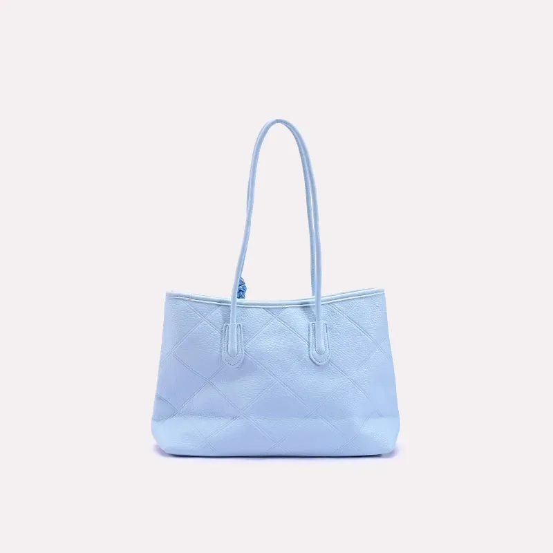 Reverie Light Blue Casual Shoulder Bags  0331193
