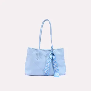 Reverie Light Blue Casual Shoulder Bags  0331193