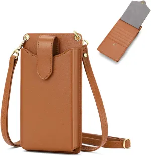 RONSIN Small Crossbody Phone Bag for Women Cell Phone Purse Wallet Mini Shoulder Bag with RFID Card Slots