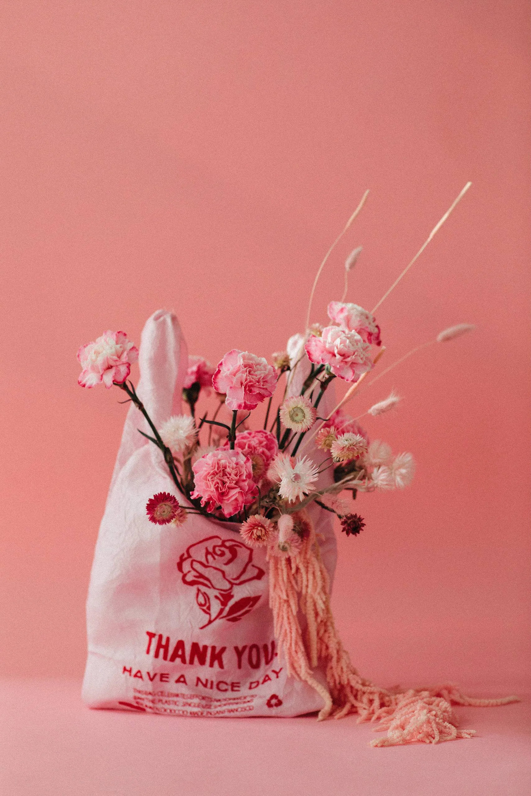 Rose Thank You Tote