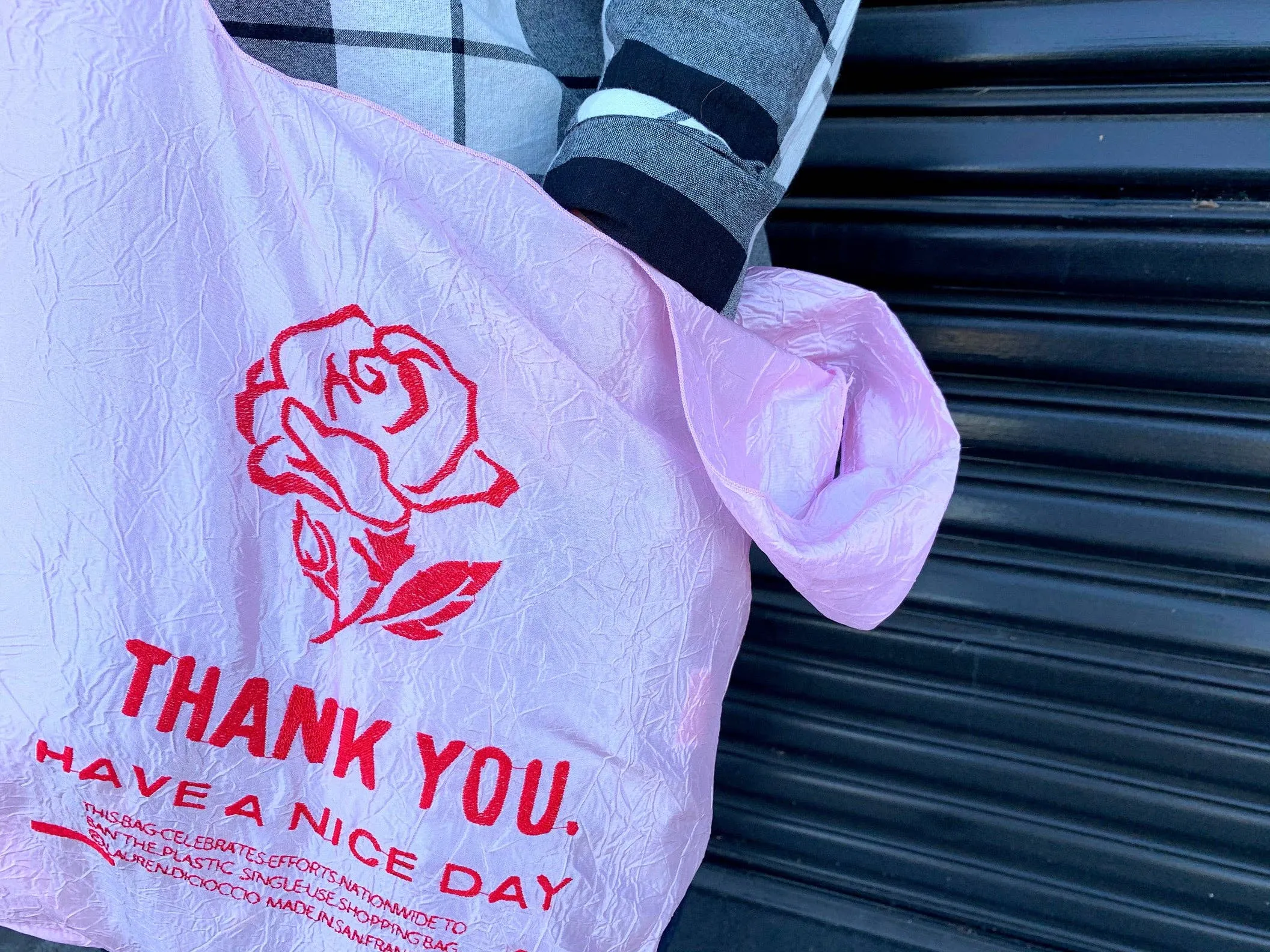 Rose Thank You Tote