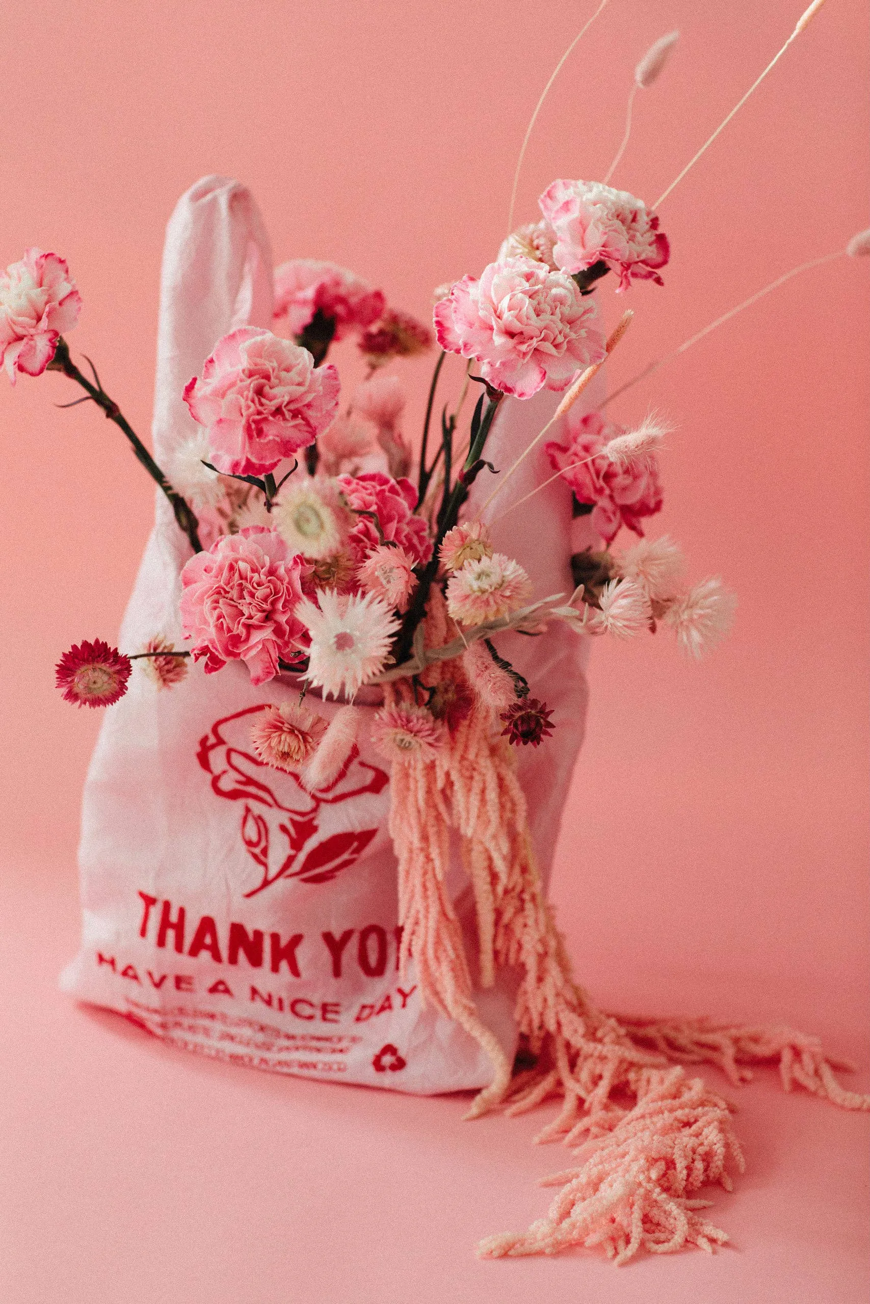 Rose Thank You Tote