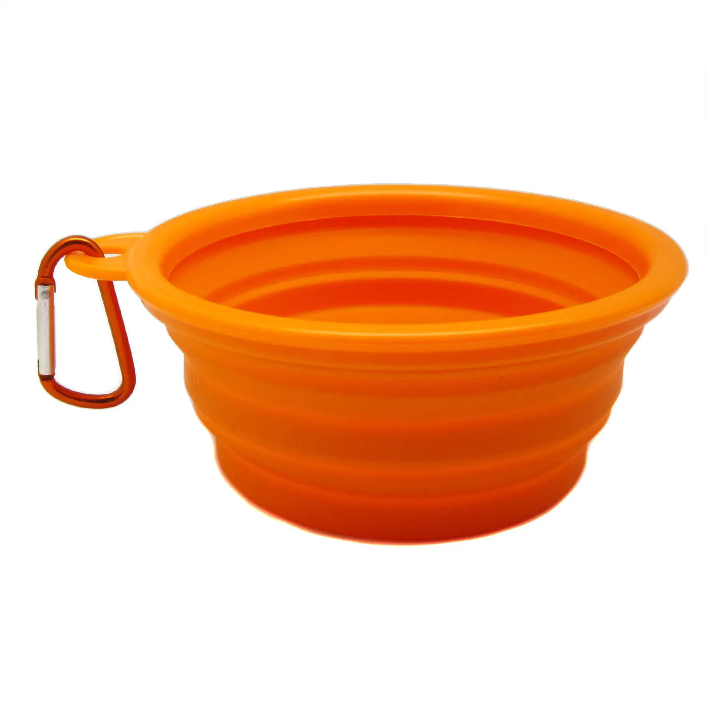 Rosh Silicone Expandable/Collapsible Bowl with Carabineer