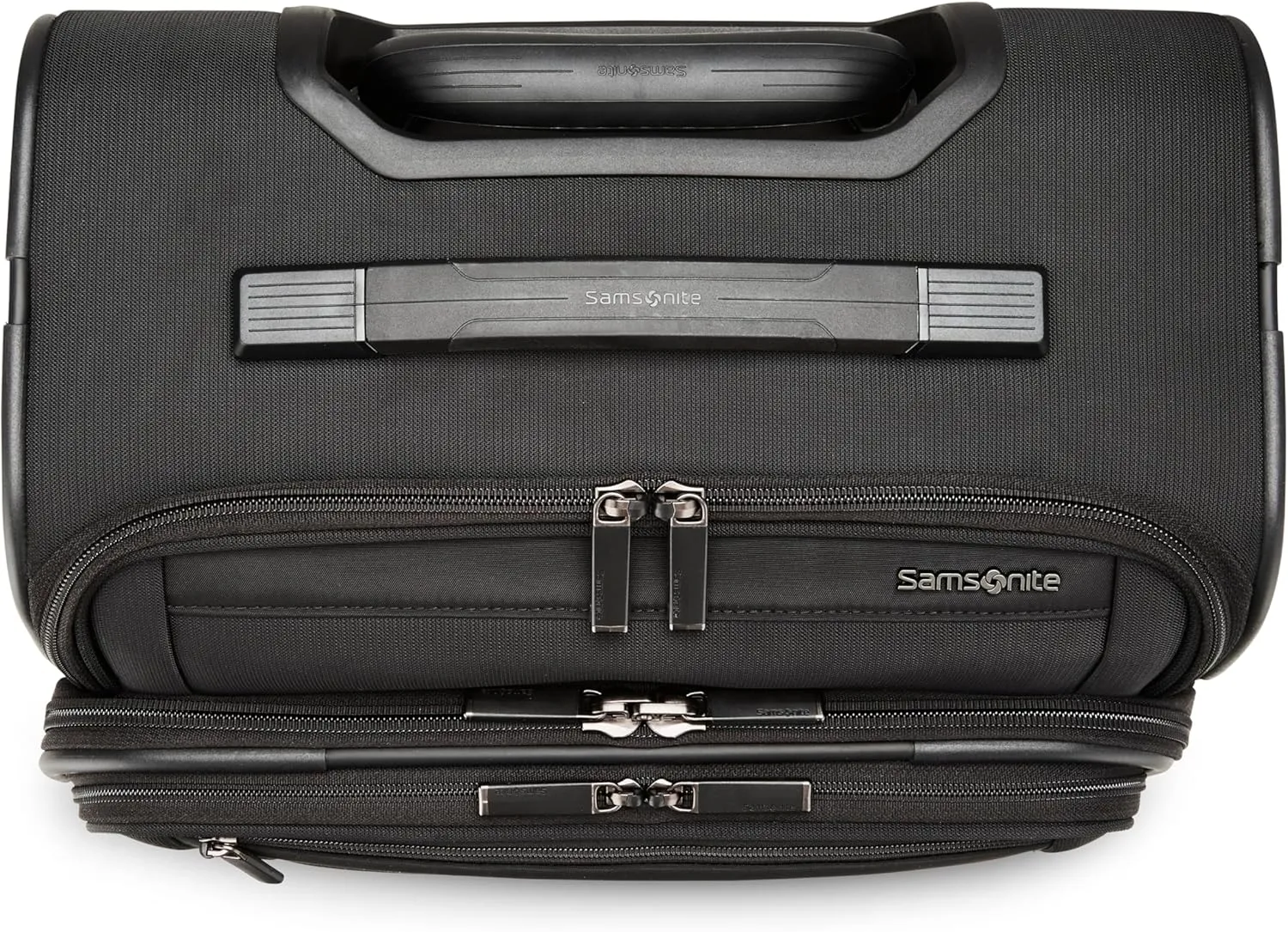 Samsonite Lineate DLX Softside Expandable Luggage with Spinner Wheels, Black, Carry On