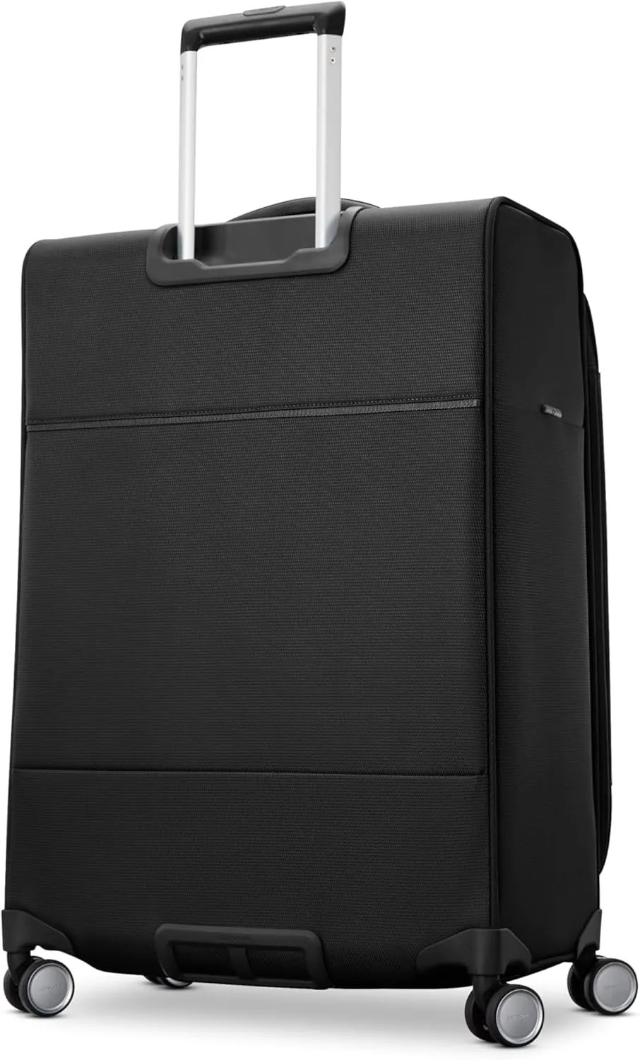 Samsonite UpLIFT 25" Lightweight Softside Luggage with Spinner Wheels - Expandable, Medium Checked - Airline-Approved, Polyester Soft Suitcase for Ultra Light Travel - Black