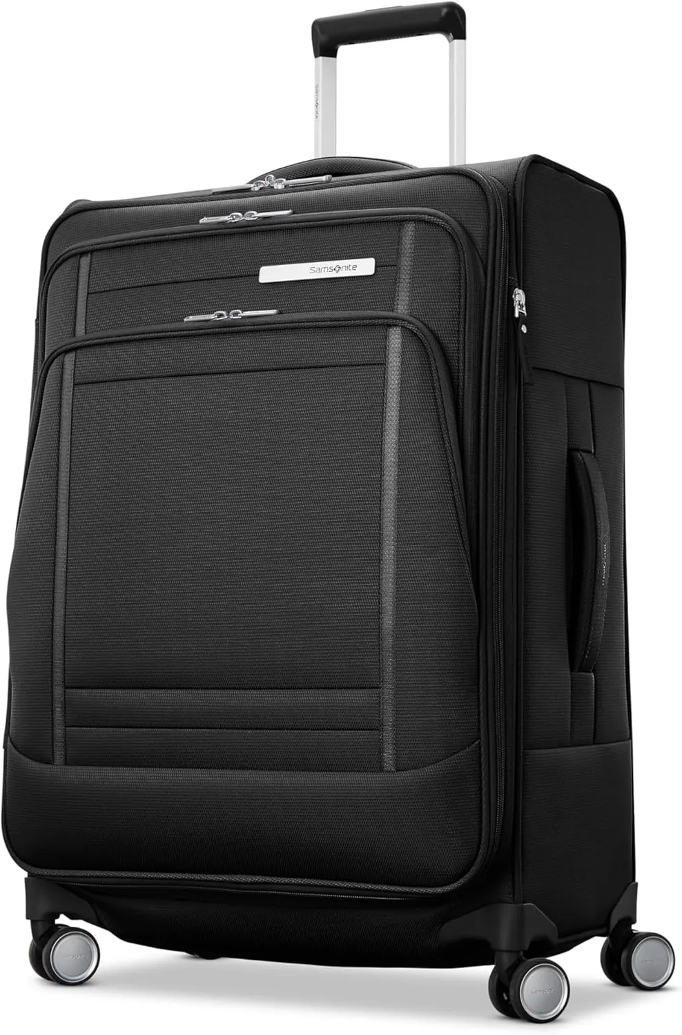 Samsonite UpLIFT 30" Lightweight Softside Luggage with Spinner Wheels - Expandable, Large Checked - Airline-Approved, Polyester Soft Suitcase for Ultra Light Travel - Black